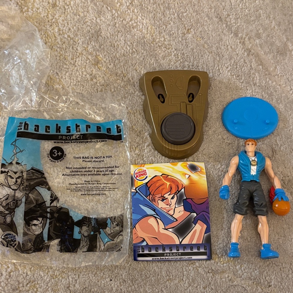 The Backstreet Project Burger King Action Figure - Brian